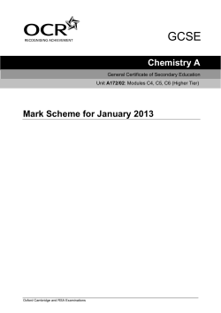Unit A172/02 - Chemistry modules C4, C5, C6 - Higher