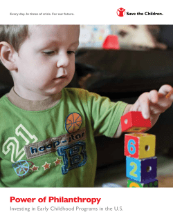 Power of Philanthropy