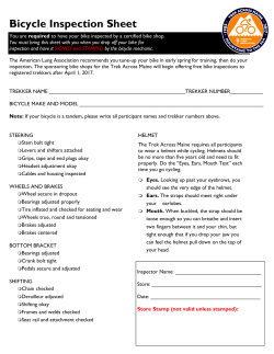 The Trek Across Maine