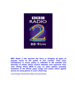 BBC Radio 2 has become the force in bringing all types of popular