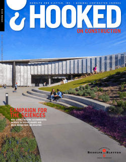 Hooked on Construction Spring 2016