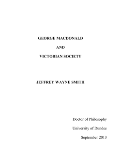 George MacDonald and Victorian Society - Discovery