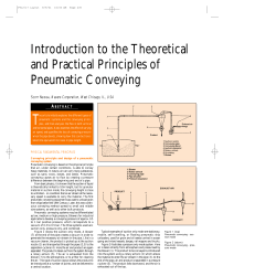 Introduction to the Theoretical and Practical Principles of Pneumatic