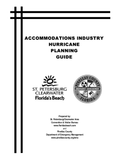 ACCOMMODATIONS INDUSTRY HURRICANE PLANNING GUIDE