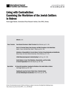this PDF file - International Journal of Conflict and Violence