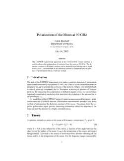Polarization of the Moon at 90 GHz