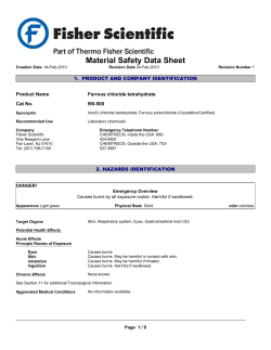 Ferrous chloride tetrahydrate