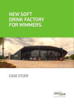 new soft drink factory for wimmers.