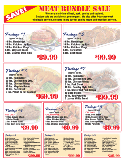 meat bundle sale