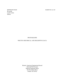 HAER Report - Archaeological Research, Inc.