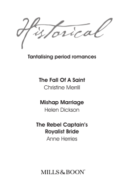 The Fall Of A Saint Christine Merrill Mishap Marriage Helen Dickson