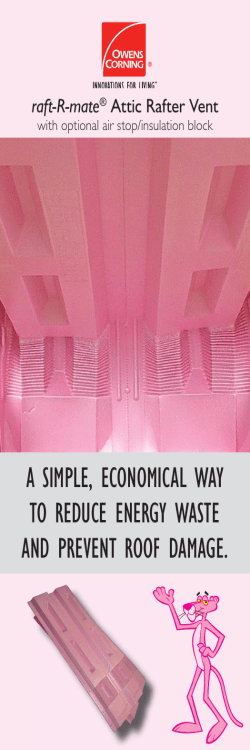raft-R-mate - Owens Corning