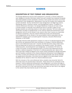 EOG Assessment Guide