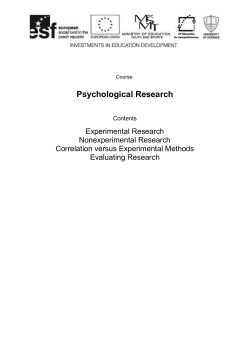Psychological Research