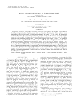 THE INTEGRATED POLARIZATION OF SPIRAL GALAXY DISKS