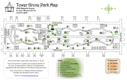 Tower Grove Park Map - Energy for Life Walks