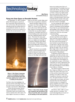 Flying into Outer Space on Reusable