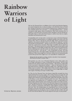 Rainbow Warriors of Light