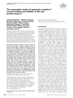 EMBO J. 27(14) - Robert Wood Johnson Medical School