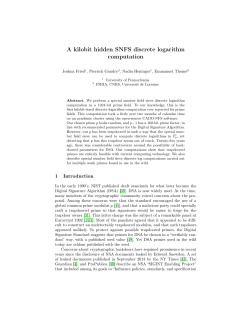 A kilobit hidden SNFS discrete logarithm computation
