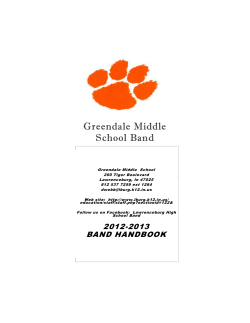 Greendale Middle School Band