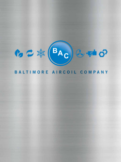 BALTIMORE AIRCOIL COMPANY