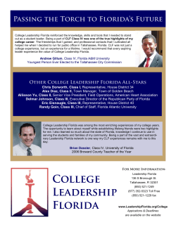 Testimonies - Leadership Florida