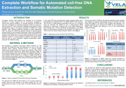Poster Complete Workflow for Automated cfDNA