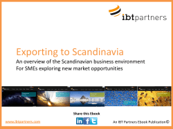 Exporting to Scandinavia
