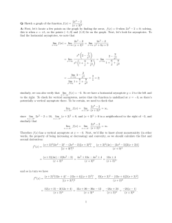 Q: Sketch a graph of the function f(x) = 2x2 &minus; 2 (x + 3) . A: First, let`s