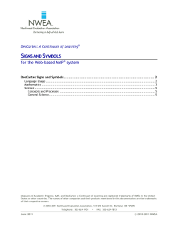 DesCartes Signs and Symbols | NWEA Community