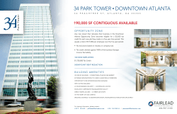 34 PARK TOWER DOWNTOWN ATLANTA