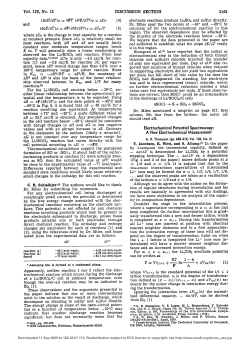 For. 126, No. 12 Electrochemical Potential Spectroscopy