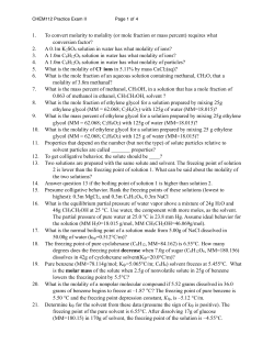 Lecture 9 - Practice Exam