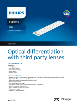 Datasheet FastFlex 2x8 DA