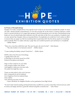 exhibition quotes - American Visionary Art Museum