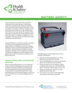 Battery Safety