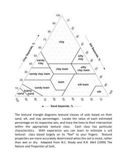 Arizona FFA Soil Textural Triangle