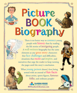 Picture Book Biography Picture Book Biography