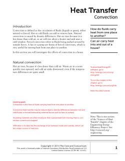 Heat Transfer - Concord Consortium