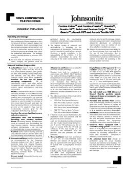 Installation Instructions