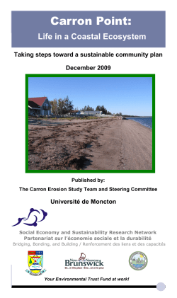 Carron Point - Bathurst Sustainable Development