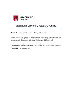 Macquarie University ResearchOnline