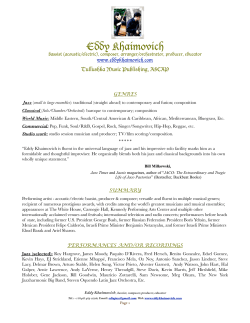 Eddy Khaimovich, Resume (G) for WEBSITE.pages