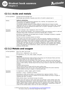 Student book answers Chapter 3