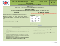 Life Science - Lake County Schools