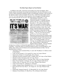 read examples of how newspapers headlined the