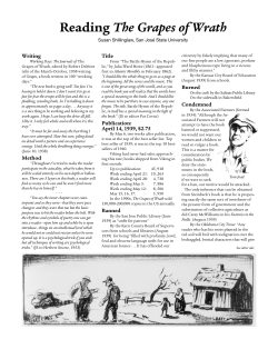 Grapes Facts 100702 - The Steinbeck Institute