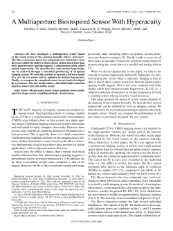 Sensors Journal, IEEE - Functional and Molecular Imaging