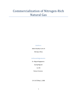 Commercialization of Nitrogen‐Rich Natural Gas